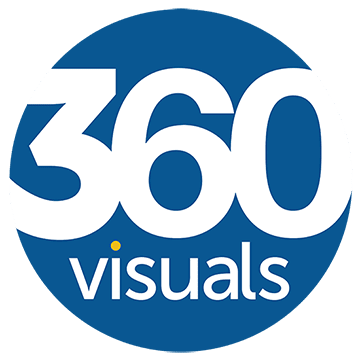 360 Visual Logo - Huntersville NC