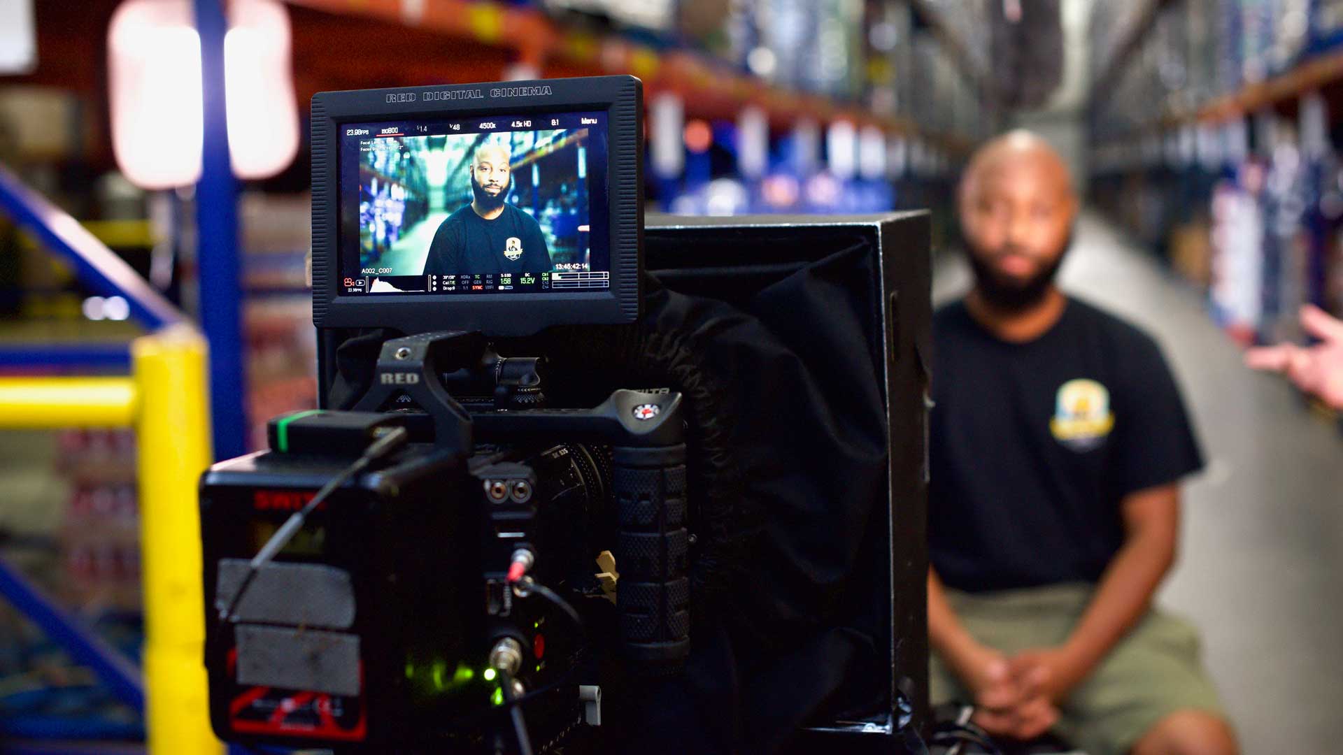 Harris Teeter Distribution Order Selector Behind the Scenes On Set with Employee Case Study - Greensboro NC