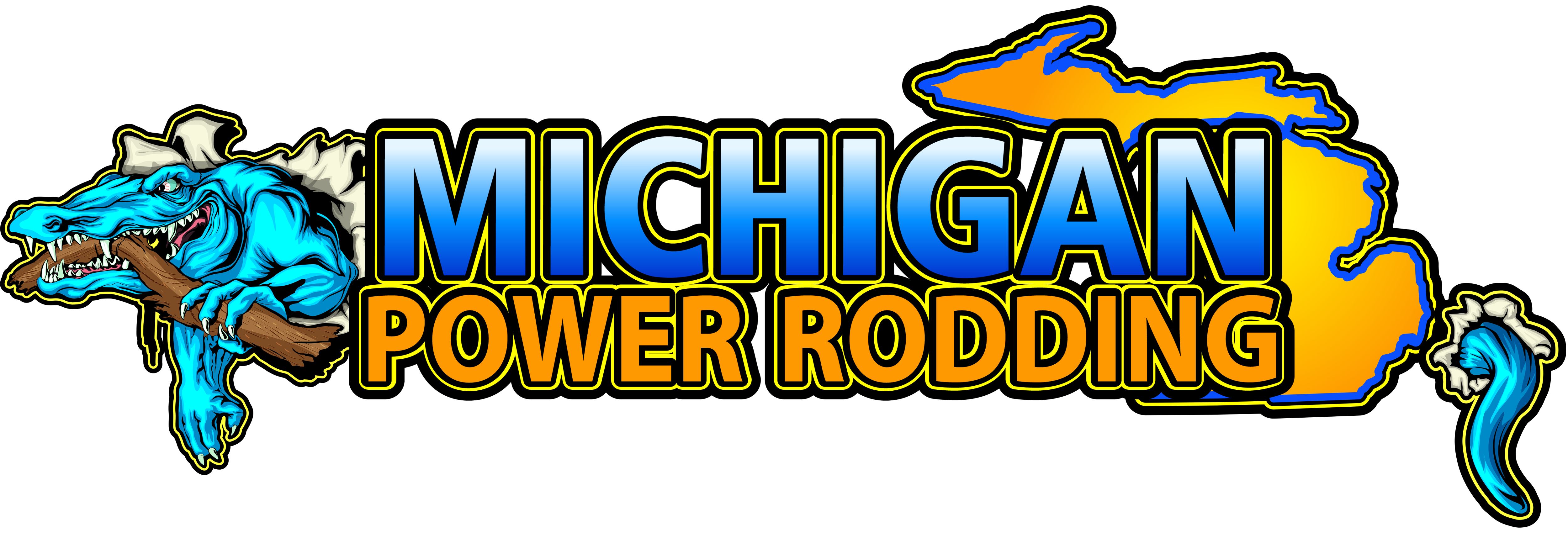Michigan Power Rodding Logo - Charlotte NC