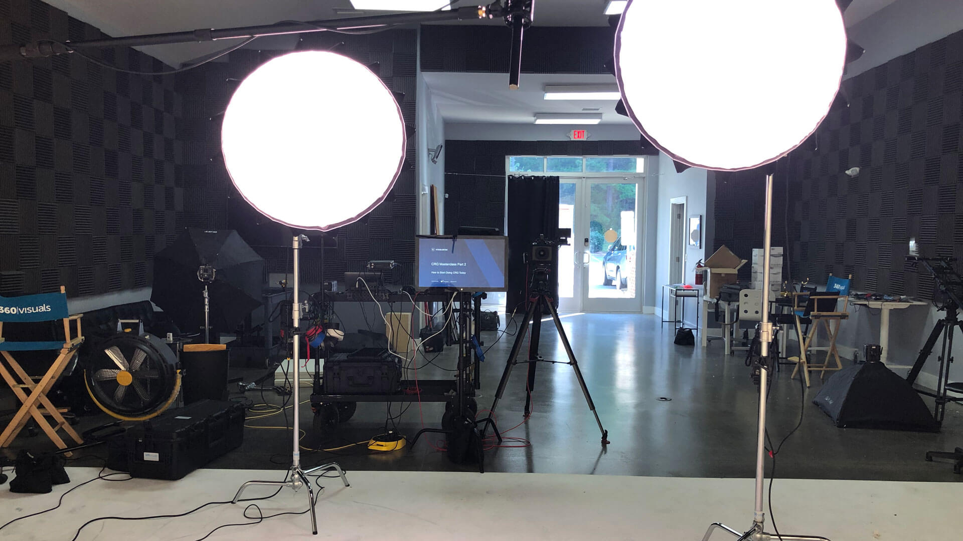VisibleRisk Corporate Video Production Behind the Scenes Studio - Huntersville NC